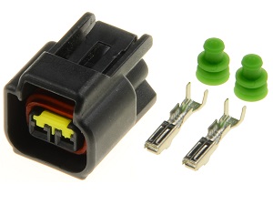 Conector de bobina de encendido Nippon Denso de 2 polos (129700, 21171)