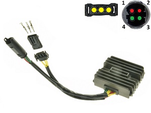 CARR691BMWHUSQ BMW C400 F650 F700 F800 Nuda 900 MOSFET Rectificador de regulador de voltaje Shindengen SH541KG SH541SD CARR691BMWHUSQ BMW C400 F650 F700 F800 Nuda 900 MOSFET Rectificador de regulador de voltaje Shindengen SH541KG SH541SD
