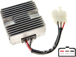 CARR541 Yamaha MOSFET Regulador de voltaje rectificador