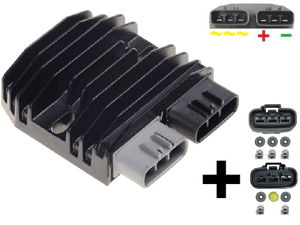 CARR5925 + contra BMW Can Am Ducati MOSFET Regulador de voltaje rectificador (Mejorado SH847, FH020AB)