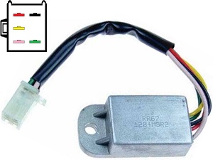 CARR671 Honda XL Regulador de voltaje rectificador SH542