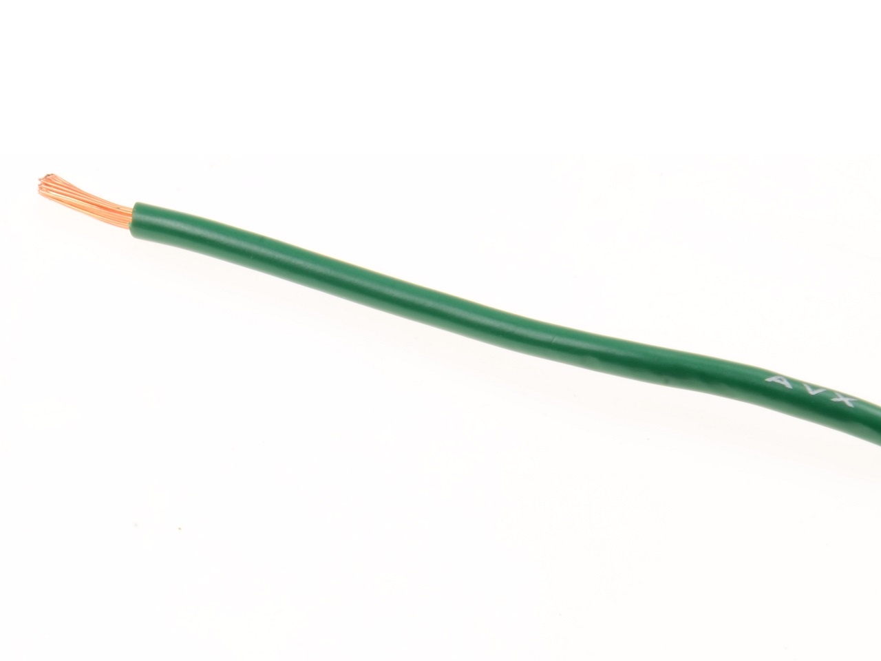 Green 26A automotive wire