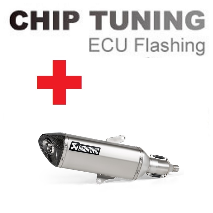 Honda Forza 250 / 300 2018-2020 Tubo de escape Akrapovic S-H3SO5-HRSS (Etapa 3) Honda Forza 250 / 300 2018-2020 Tubo de escape Akrapovic S-H3SO5-HRSS (Etapa 3)
