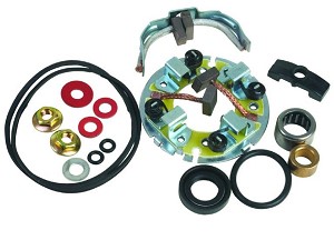 Arrancador juego de escobillas de carbón Honda Kawasaki Suzuki Arrancador juego de escobillas de carbón Honda Kawasaki Suzuki