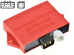 Kawasaki VN1500 Vulcan TCI CDI unidad de control 21119-1469 21119-1508