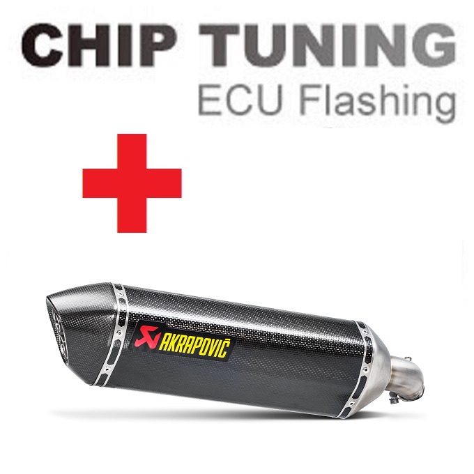 Suzuki SV650 2016-2023 Alto rendimiento ECU Flash tuning + Akrapovic S-S6SO9-HRC/1 (Stage 3)