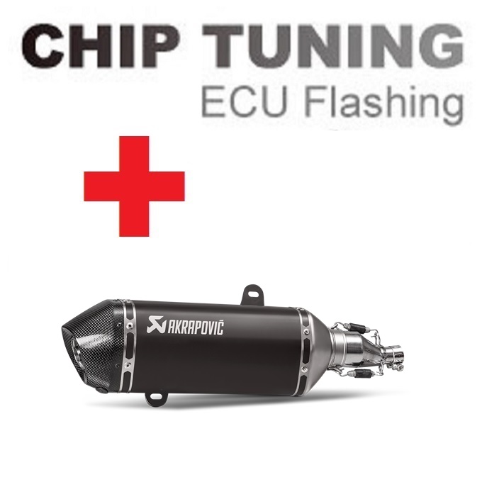Vespa GTS 125 2017-2020 Ajuste flash de la ECU de alto rendimiento+Akrapovic S-VE125SO1-HZBL (Stage 3) Vespa GTS 125 2017-2020 Ajuste flash de la ECU de alto rendimiento+Akrapovic S-VE125SO1-HZBL (Stage 3)