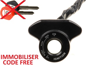 Reajuste de la antena del anillo del inmovilizador de Yamaha / código libre / como nuevo (MORIC, 5KS 5VS 5SL)