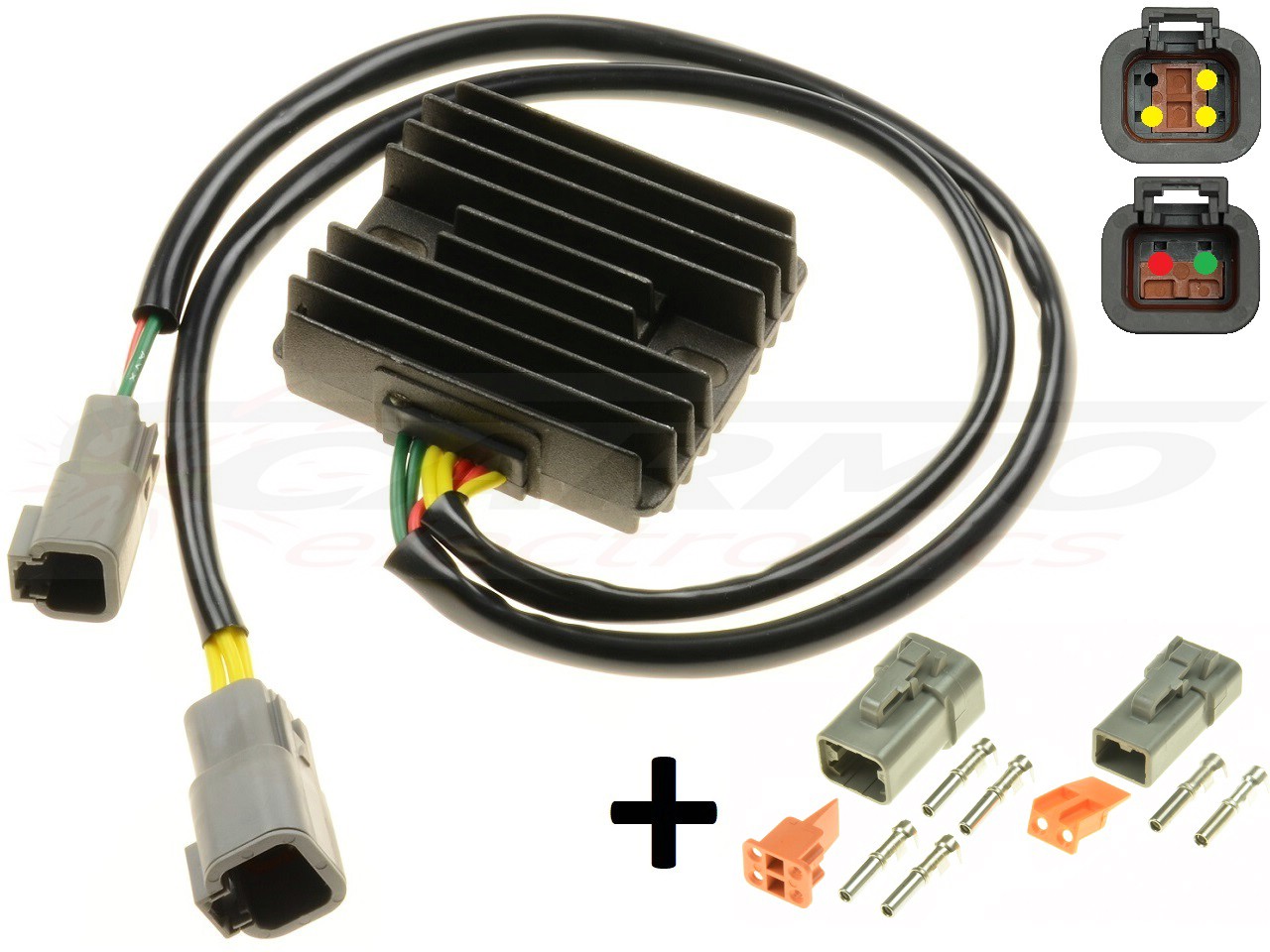 CARR694BU3 - Buell XB 03-07 Mejorado MOSFET Regulador de voltaje rectificador (Y0302A-02A8) - Haga click en la imagen para cerrar