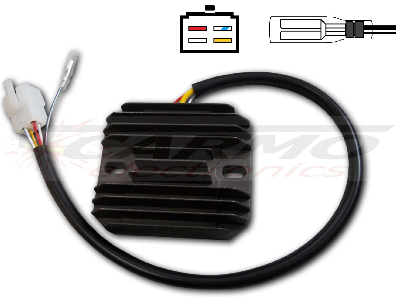CARR111 - Suzuki LT GS XN MOSFET Regulador de voltaje rectificador (32800-24500 / 32800-24501 / 32800-43410) - Haga click en la imagen para cerrar