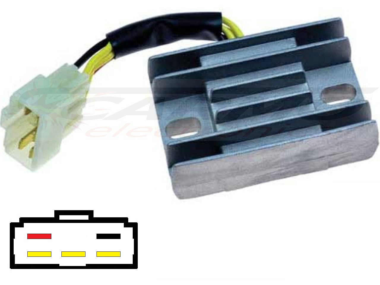 CARR2301 Suzuki LTF VL Regulador de voltaje rectificador (SH572E-12, SH572-12) - Haga click en la imagen para cerrar
